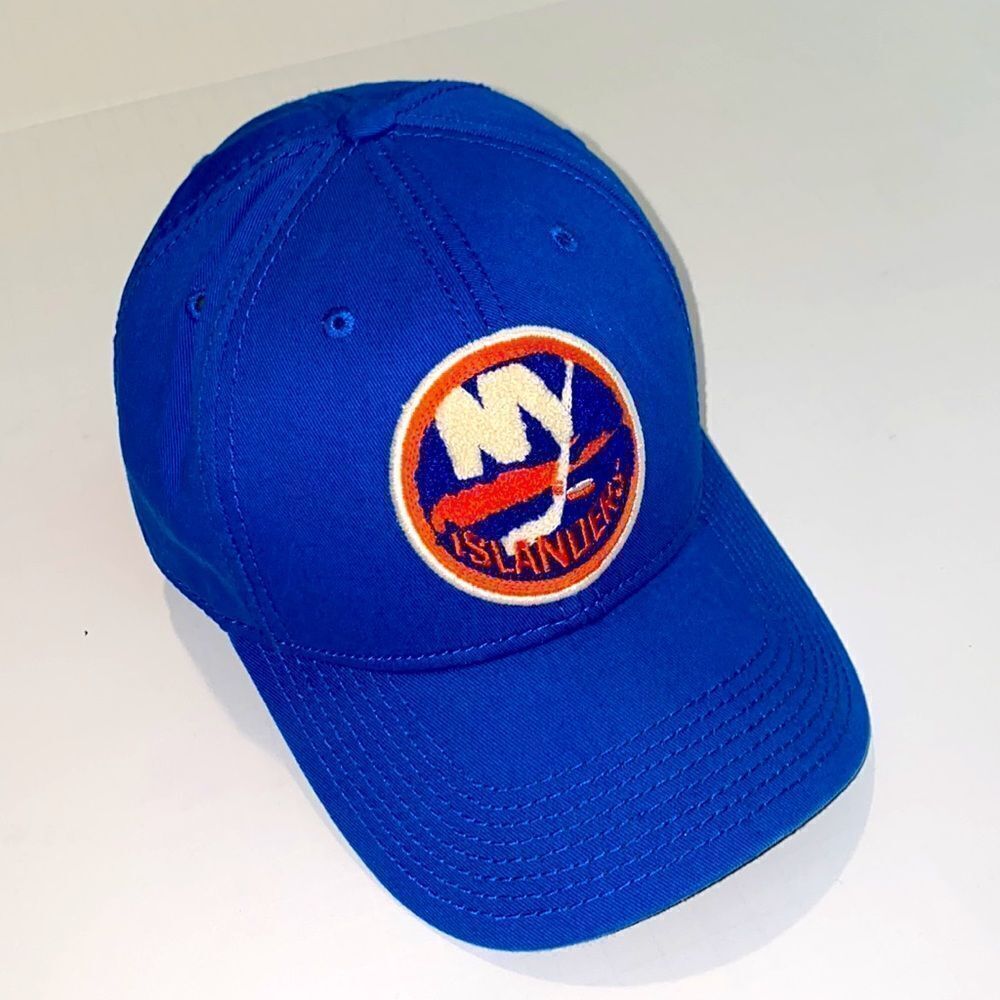 Men's Reebok New York Islanders adidas Royal Primary Logo Slouch Adjustable Hat